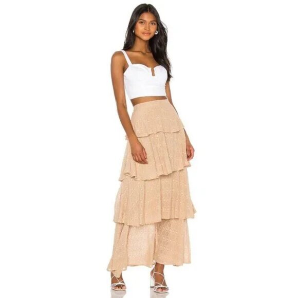 SUNDRESS Adria Skirt in Georgette Canyon - Picture 4 of 6